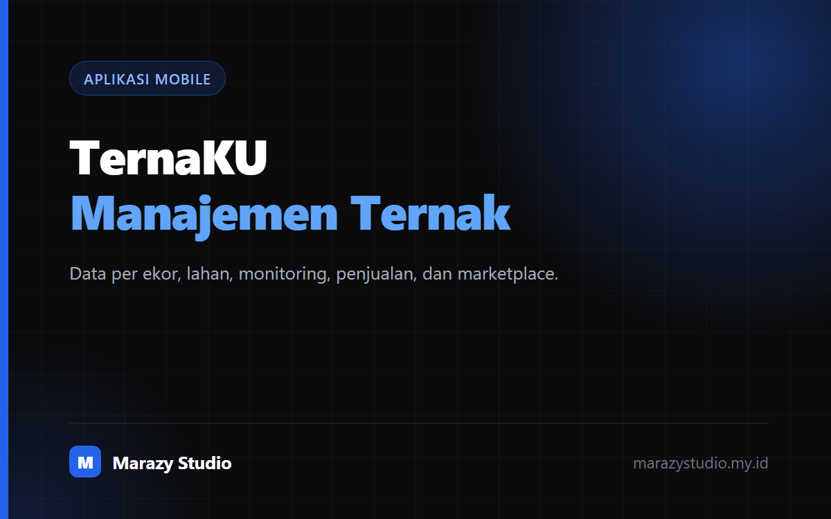 TernaKU: Aplikasi Manajemen Ternak